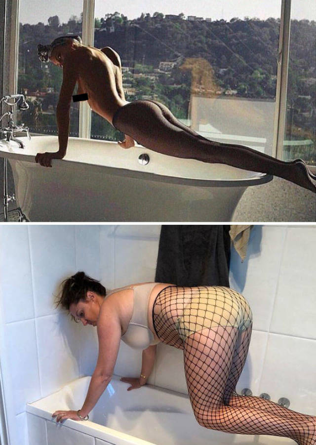 Celeste Barber parodie les photos des célébrités