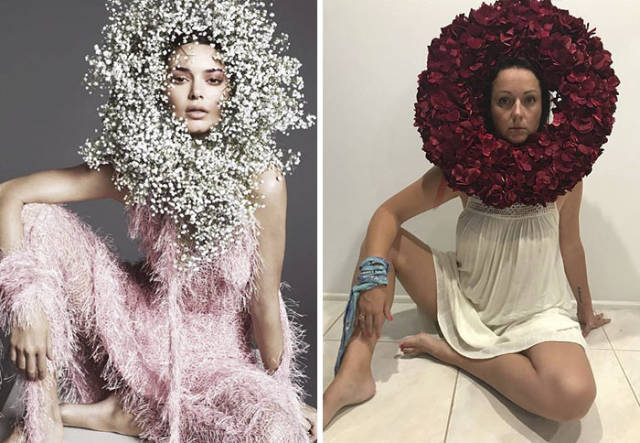 Celeste Barber parodie les photos des célébrités