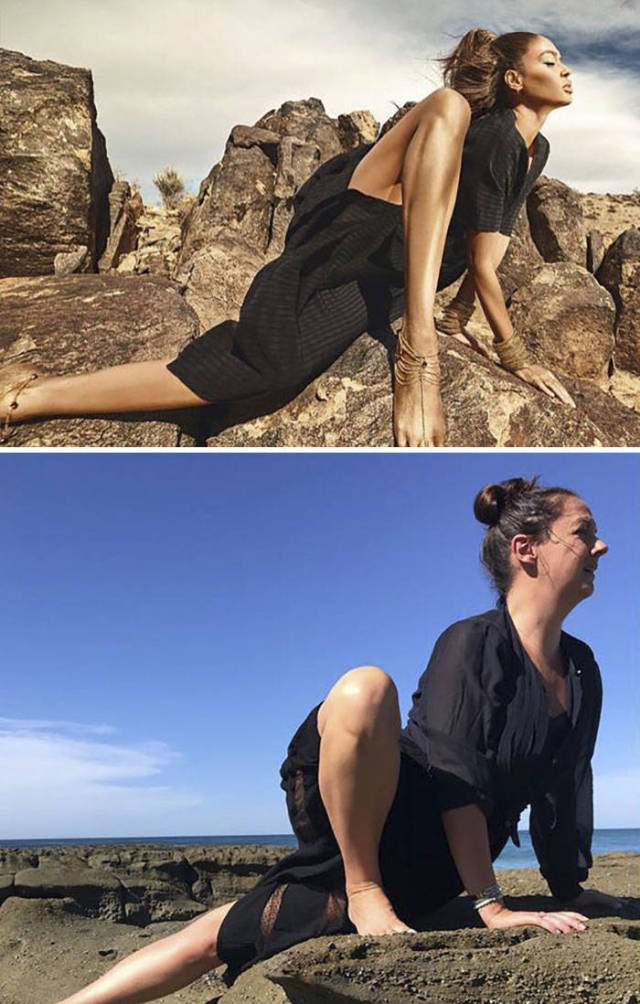 Celeste Barber parodie les photos des célébrités