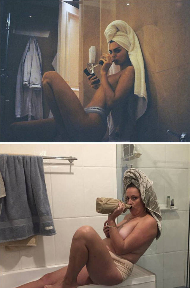 Celeste Barber parodie les photos des célébrités