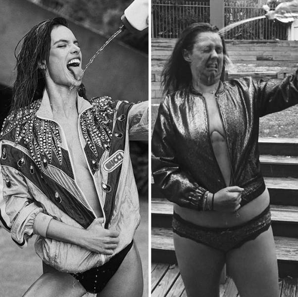 Celeste Barber parodie les photos des célébrités