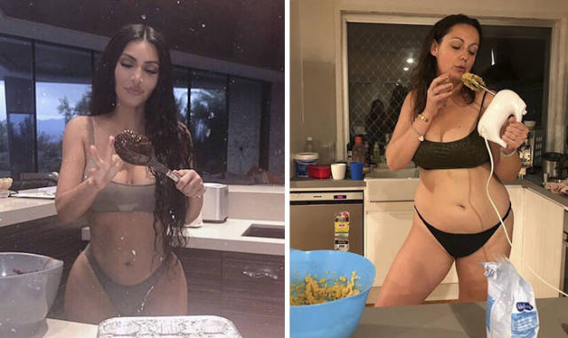 Celeste Barber parodie les photos des célébrités
