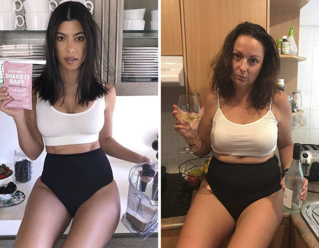 Celeste Barber parodie les photos des célébrités