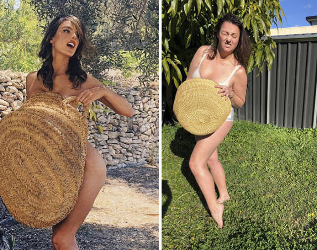 Celeste Barber parodie les photos des célébrités