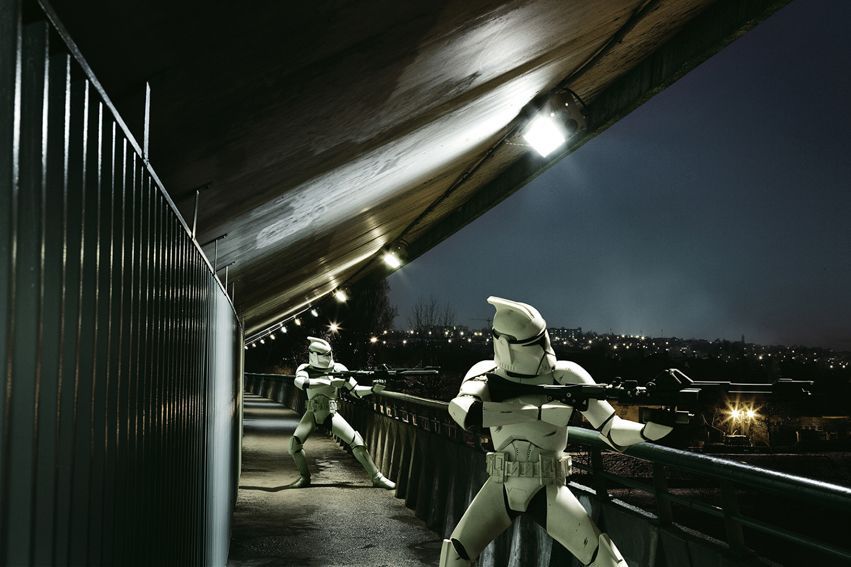 Star Wars - The Dark Lens : La guerre des étoiles en vrai par Cédric Delsaux